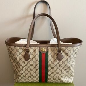 Gucci Supreme Ophidia Tote Bag